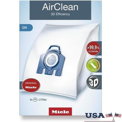 AirClean 3D Vacuum Cleaner Bags Compatible W/ Complete C2 C3 Classic S1 S2 S5 S8