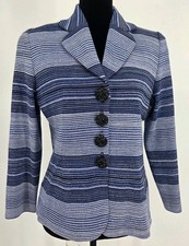 Misook Womens Blazer Small Jeweled Buttons Lightweight Work Jacket NWT