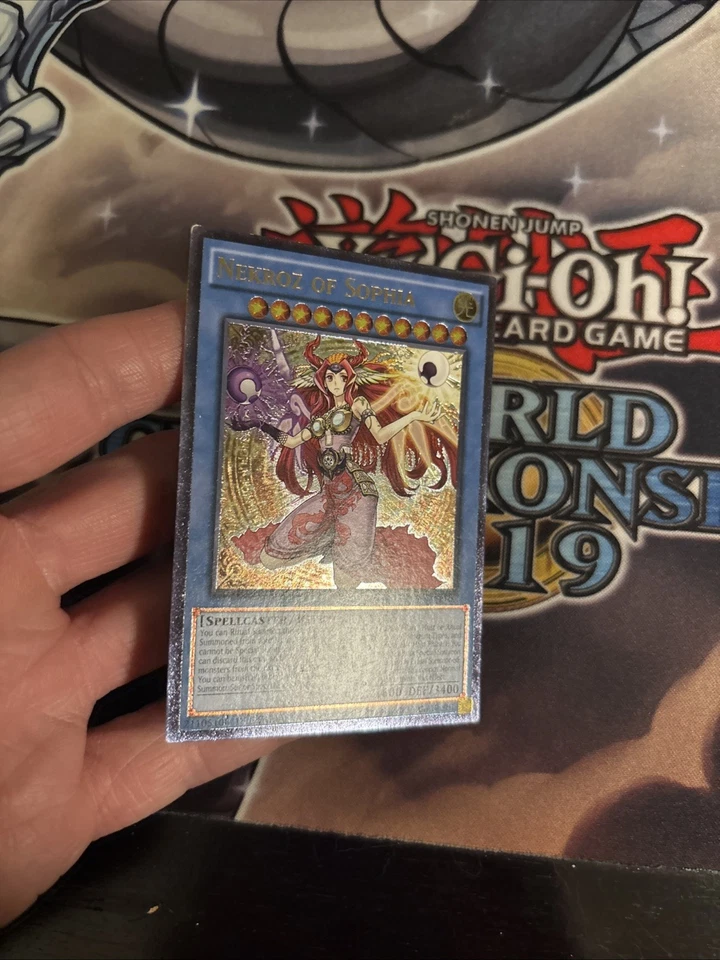 (MC) Yu-Gi-Oh Nekroz Of Sophia Ultimate Rare-1st Ed-(UTR}- CROS-EN038 VLP - Image 3 of 4
