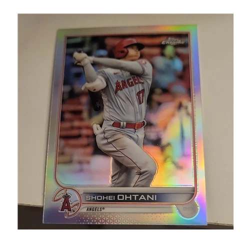 Topps 2022 Chrome Shohei Ohtani Refractor #1 Los Angeles Angels MLB Card