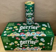Perrier X Takashi Murakami Carbonated Mineral Water (1) Single 8.45 oz Slim Can