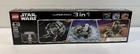 LEGO 66543 STAR WARS: MICROFIGHTERS Super Pack 3-in-1 ~New, Sealed & Retired Set