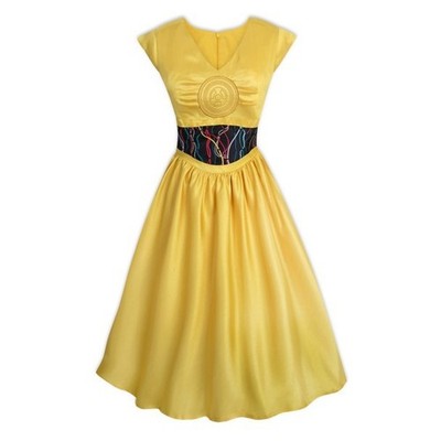 C-3PO Dress for Women Star Wars Disney Parks Dress Shop Women's Size Medium | eBay C-3PO Dress for Women Star Wars Disney Parks Dress Shop Women's Size Medium | eBay