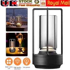 Cordless Table Lamp 2000ma Battery Operated Lamps For Home Decor 3 Colors Light