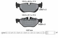 1 X Bremsbelagsatz BremsbeläGe Textar 2392707 FüR BMW 1Er