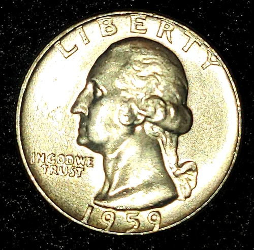 1959 Washington Quarter - BU Condition - 90% Silver