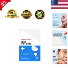 Medical-Grade Hydrocolloid Acne Treatment - 30 Patches in 3 Sizes for All Skin