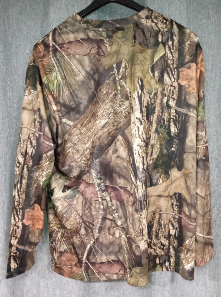 Mossy Oak Men's XL Camo Long Sleeve Shirt Mossy Oak Camouflage Pattern - Image 3 of 4