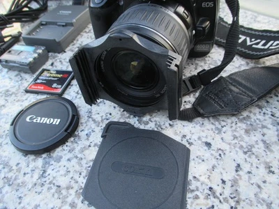 Canon EOS 400D Spiegelreflexkamera EF-S 18-55mm Objektiv gebraucht - Bild 1 von 4