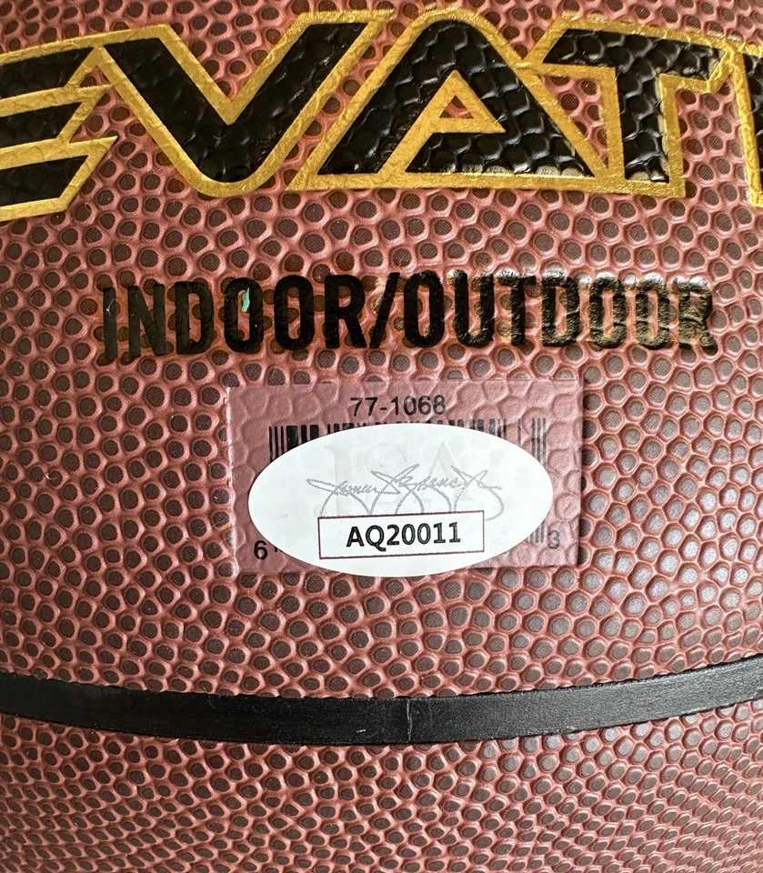 Stephen Curry signed autographed basketball. Steph. W/display. JSA. Warriors - Image 3 of 4