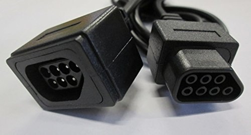 Nintendo NES Controller Extension Cord Cable 6 Feet Vintage For Nintendo Nintend - Picture 4 of 4