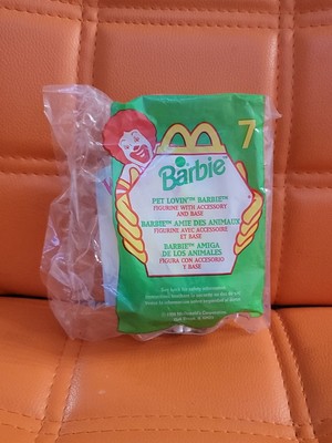 1999 McDonalds Happy Meal Pet Lovin Barbie Figurine Toy #7 ~ Brand New