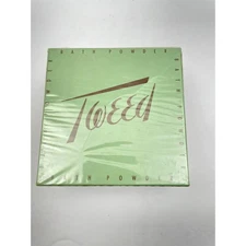 Vintage Lentheric TWEED Perfumed Talc Bath Powder with Puff – NOS 1960s Sealed