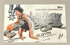 2025-26 Topps Basketball #CC2 DYLAN HARPER Clutch Prospects RC Rookie Spurs