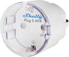 Shelly Plug S Gen3 Matter Smarter, Matter-kompatibler Stecker mit Leistungsmessu