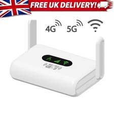 5G Unlocked Mobile WiFi Hotspot 4G LTE WiFi6 Router 300Mbps with Sim Card Slot