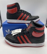 Size 13 - adidas Top Ten High Black Vivid Red for sale online | eBay