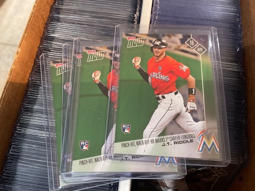 2017 Topps Now 54 JT Riddle
