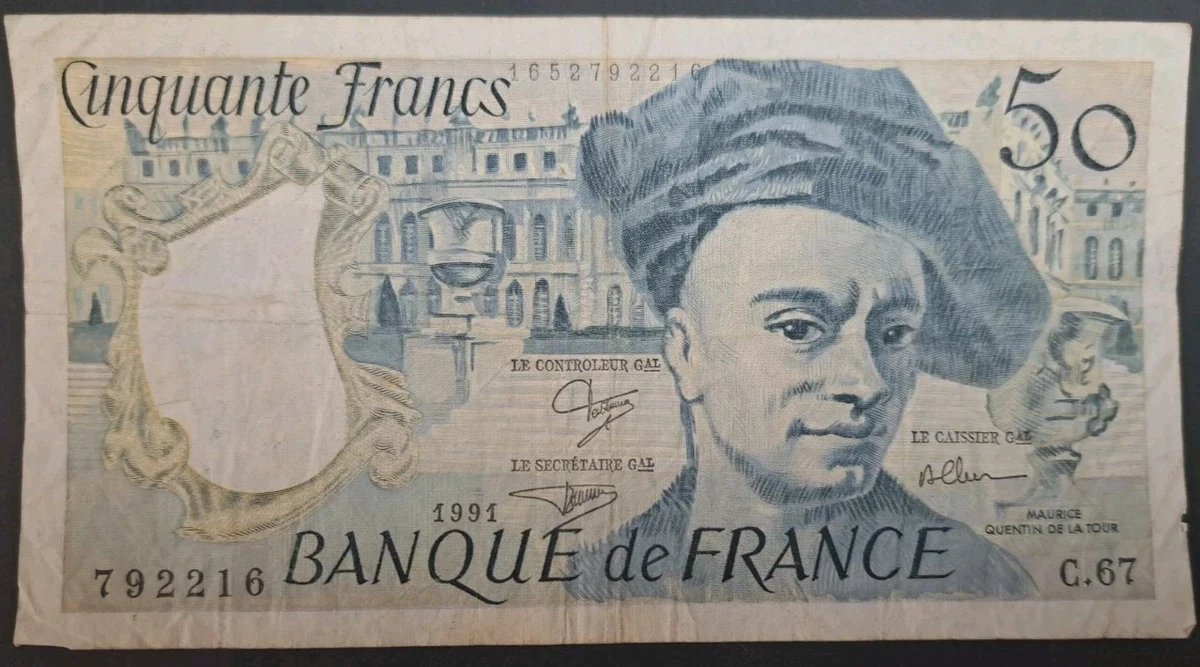 1991 Banknote French Paper Money for sale | eBay