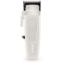 StyleCraft Pro Saber 2.0 WHITE LE Metal Hair Clipper Digital Brushless Barber
