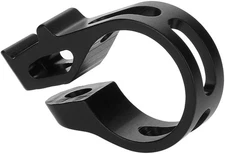Yosoo Health Gear Bike Shifter Clamp 22.2mm Aluminum Alloy, Black, Silver 