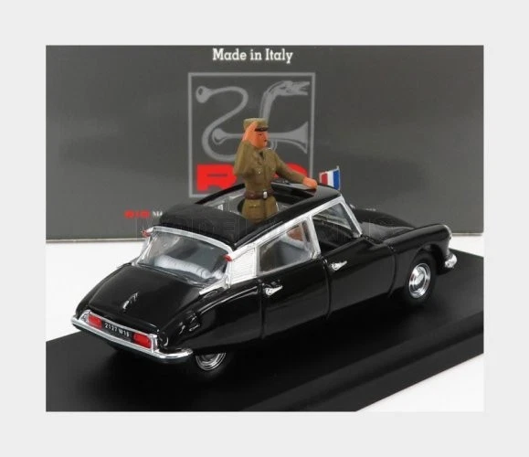 RIO-MODELS 4114/2P CITROEN - DS19 CABRIOLET WITH GENERAL DE GAULLE AND DRIVER FI - Immagine 3 di 4