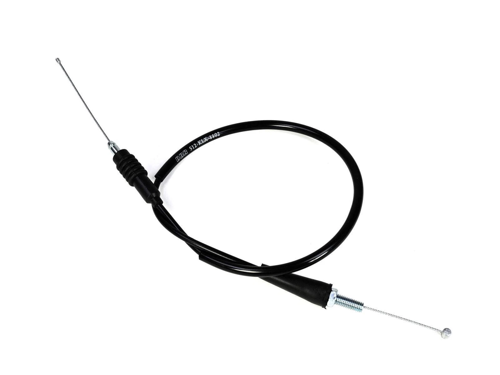 BBR Throttle Cable - KLX110 Extended +5", OEM Throttle to OEM Carb