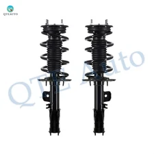 Pair Front L-R Quick Complete Strut-Coil Spring For 2013-2018 Ford Taurus SHO