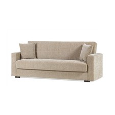 DIVANO PRONTO LETTO NORA 3P LUMOS BEIGE