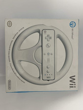 Genuine Nintendo Wii Steering Wheel Official Mario Kart - Boxed