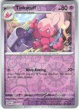 Tinkatuff 084/182 Paradox Rift PAR Reverse Holo NM Pokemon Card TCG