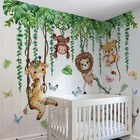 Animal Wall Sticker Living Room Multi-purpose Use PVC Material Easy To Install