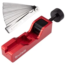 Universal Spark Plug Gap Tool with 32 Blade Feeler Gauge 10mm-16mm