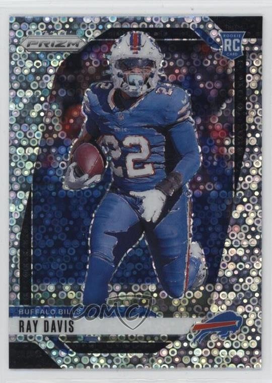 2024 Panini Prizm Rookies No Huddle Prizm Ray Davis #382 Rookie RC 1j2b