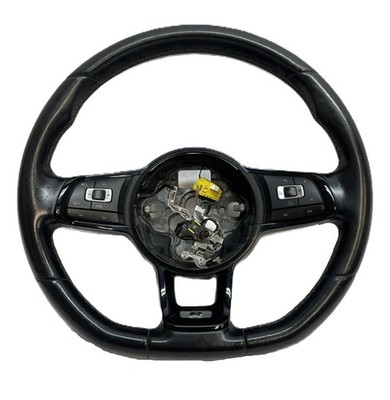 2016 VOLKSWAGEN GOLF R Steering Wheel OEM 5G0419091 w/CONTROLS Covers Missing