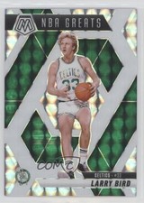 2024 Panini Mosaic NBA Greats Choice White Prizm 3/35 Larry Bird #299 HOF 1q9j