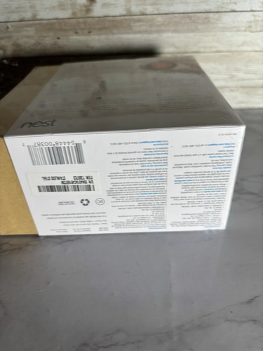 SIGILLATO Google Nest Termostato Apprendimento 3a Generazione T3007ES Acciaio Inox A+ - Foto 10 di 12