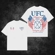 UFC Freedom 250 Premium Cotton T-Shirt, Made in USA, UFC Fan T-shirt