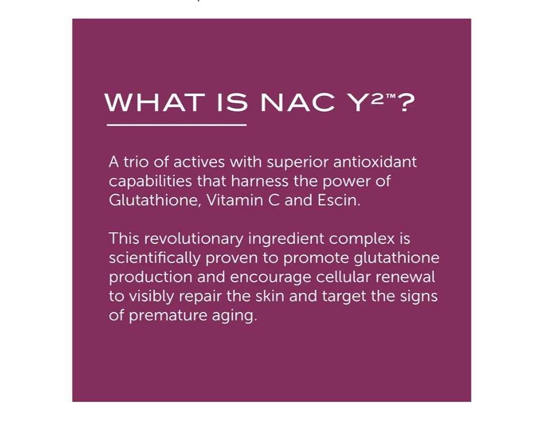 111SKIN Y Theorem Repair Light Serum NAC Y² 1.01 Fl Oz Full Size 