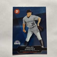 Ubaldo Jimenez 2011 Topps Topps Town #TT-44 Colorado Rockies