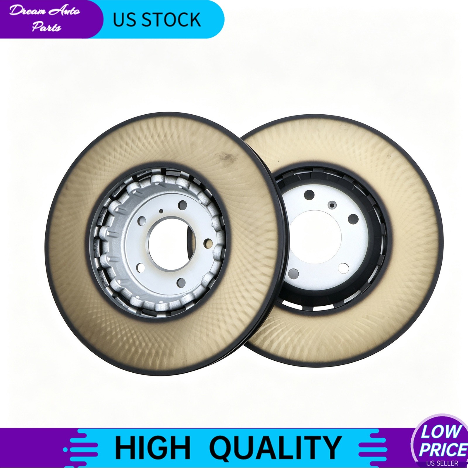 Bentley Bentayga Speed 2016-2023 Front Left, right Brake discs Pair