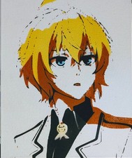 Seraph of the End: Vampire Reign Spray Paint Art Piece