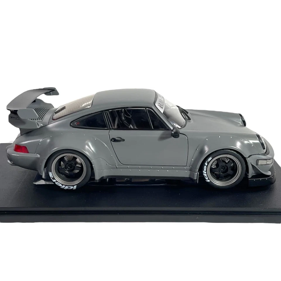 Modellino Auto Solido x American Diorama 1/18 Porsche RWB Bodykit Nardo Grey ... - Immagine 4 di 4