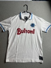 Napoli #10 Maradona Copa Futball Shirt Soccer Jersey Men Size Large L 1986-87