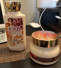 Bath Body Works Wild Madagascar Vanilla Set Lotion Discontinued 8oz