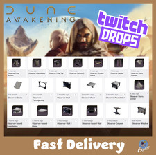 Dune Awakening Twitch Drops - Observer Construction Set Items - ALL 39/39 Items