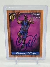 2025 Humongous Hoard Chicago National NSCC CHAUNCEY BILLUPS On Card Auto 08/10