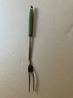 Vintage Ekco Chromium Plated Carving Fork w/Avocado Plastic Handle, USA, 12.5"L — photo 5