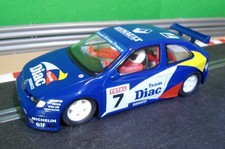Scalextric 1:32 C2094 Renault Megan Maxi WRC Rally Car Team Diac #7 SERVICED