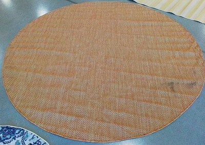 NATURL CREM 7'-10'' x 7'-10'' Stained Rug Reduced Price 1172777902 CY8022-03012-8R